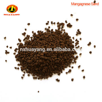 25-45% Natural Manganese green sand For water Removal Fe and Mn
